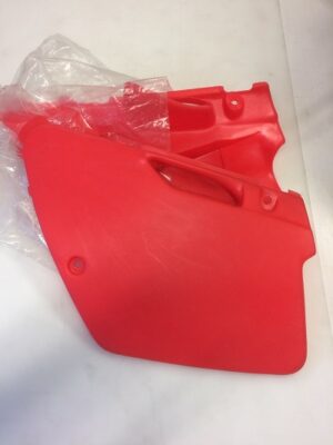 plaque laterale arriere honda cr