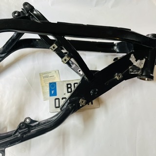 cadre + carte grise 125 gas gas